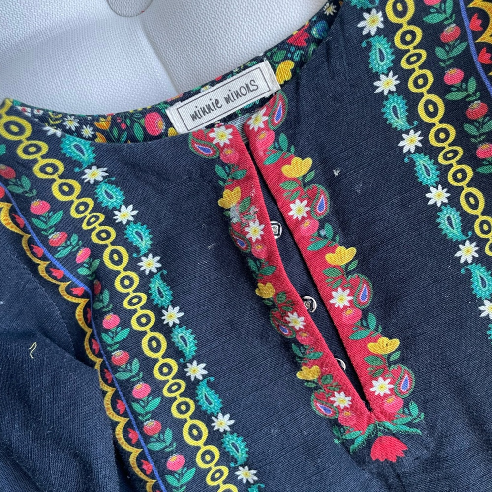 [Minnie Minors] Floral Embroidered Shalwar Kameez - Size Age 3